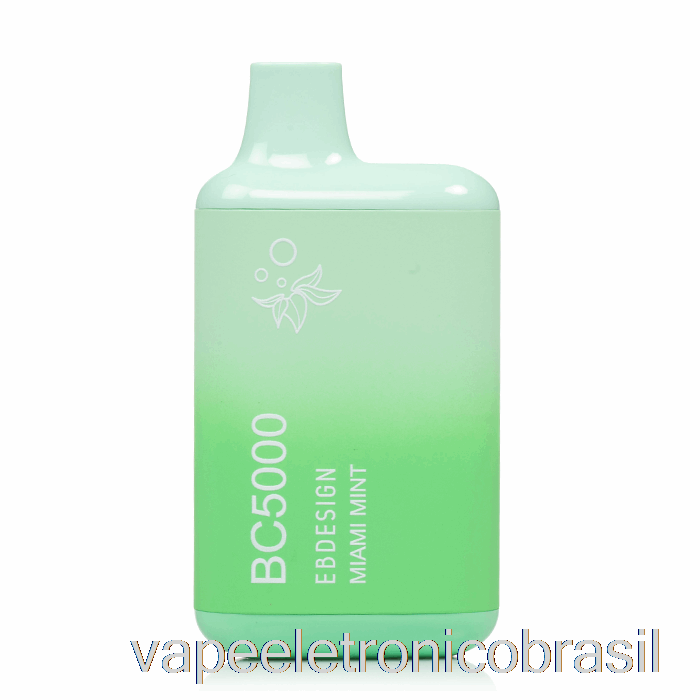 Vape Recarregável Bc5000 Descartável Miami Mint
